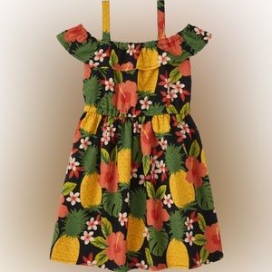 Gymboree shoulder dress, 4T.  100% cotton poplin. Lightly used, non-smoking home